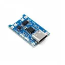 TP4056 Adjustable 1A Li-ion lithium Battery Charging Module with Overcurrent Protection - Type C Port or 5V DC Point for Input power, Full charge voltage: 4.2V,Output : 4.5-5.5V,